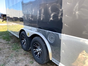 Enclosed Trailer With Ladder Racks